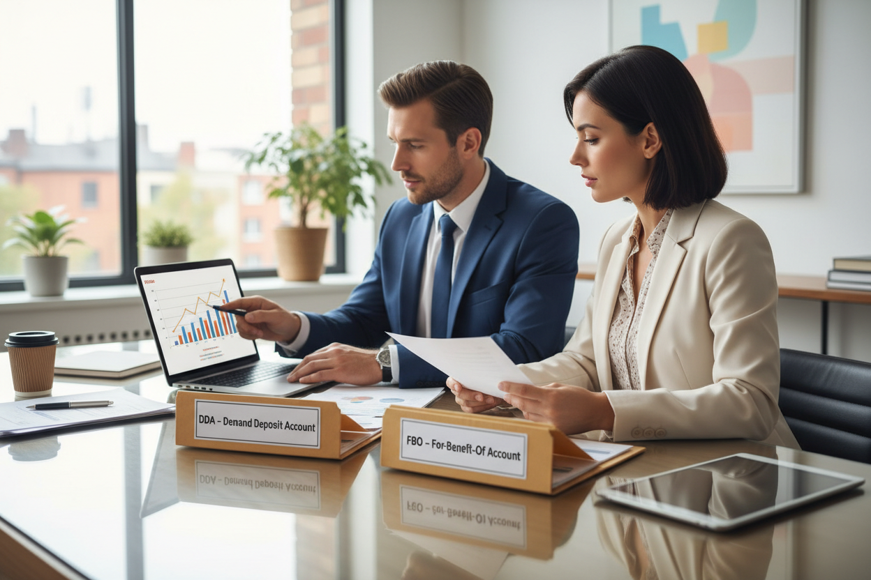 🏦 Dissecting Demand Deposit Accounts (DDAs) vs. For-Benefit-Of (FBO) Accounts
