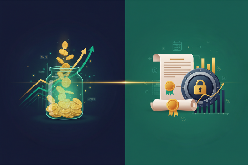 High-Yield Savings Accounts vs. CDs: Which One Actually Grows Your Money Better?