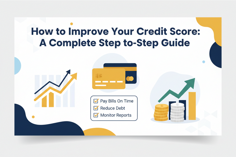 How to Improve Your Credit Score: A Complete Step-by-Step Guide