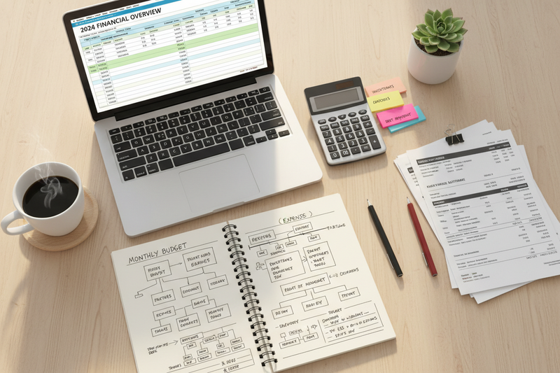 How to Organize Your Finances in One Weekend