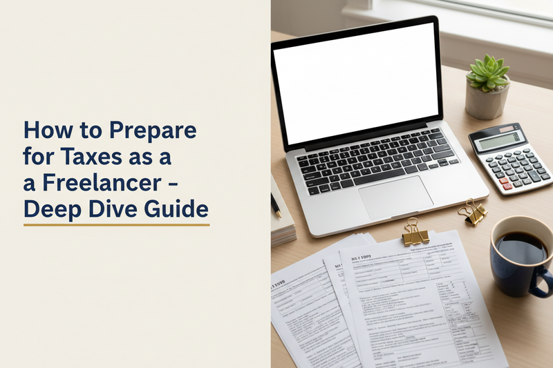 How to Prepare for Taxes as a Freelancer (Deep Dive Guide)