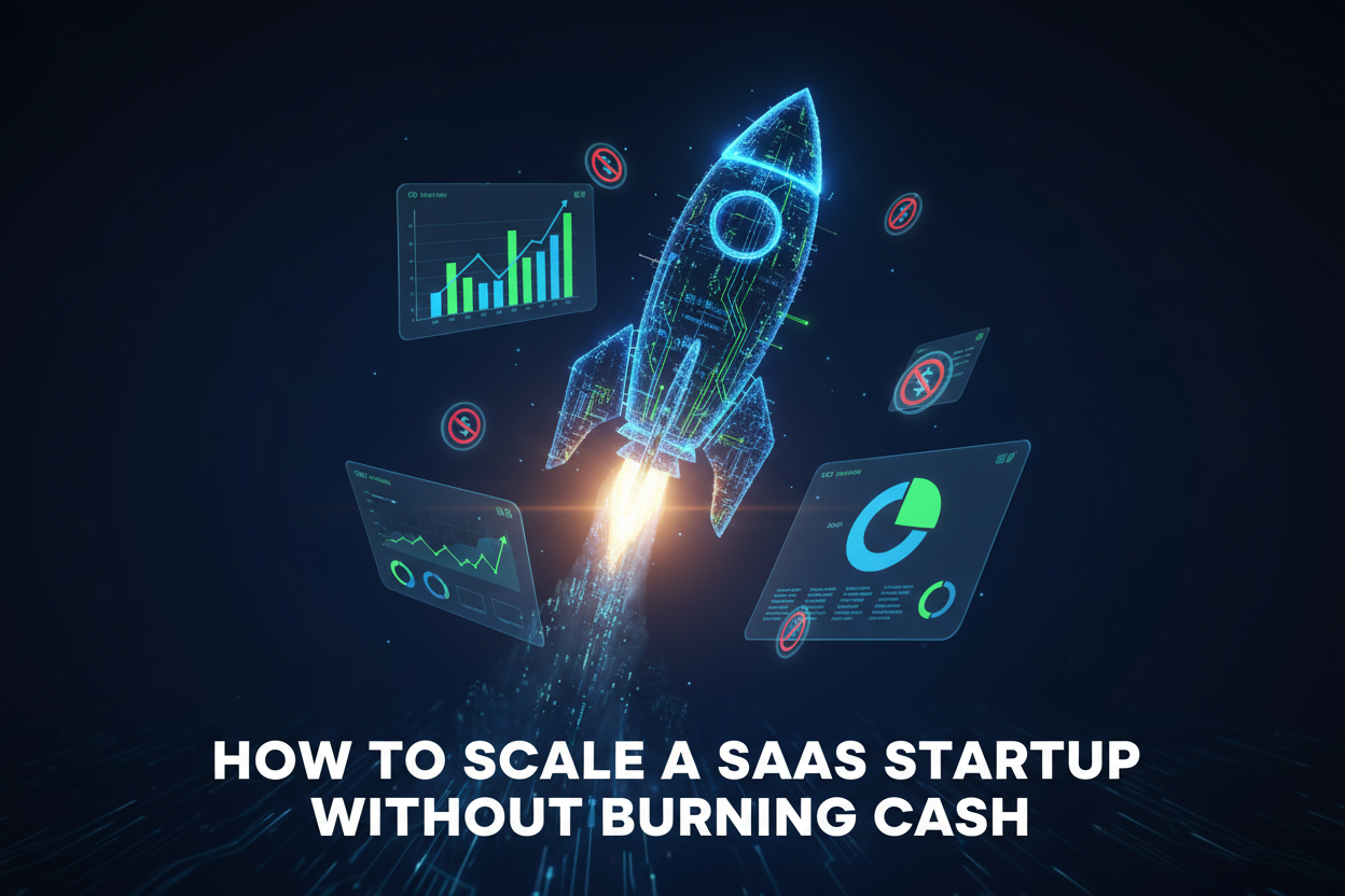 🚀 How to Scale a SaaS Startup Without Burning Cash