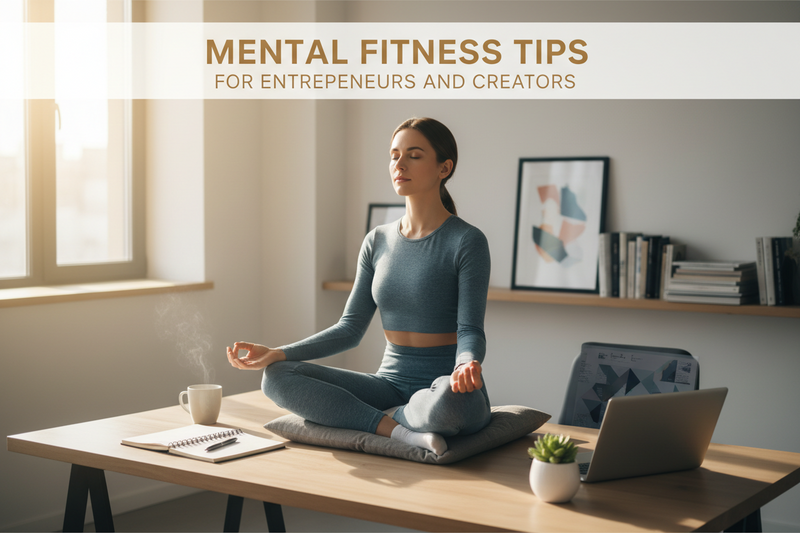 Mental Fitness Tips for Entrepreneurs and Creators