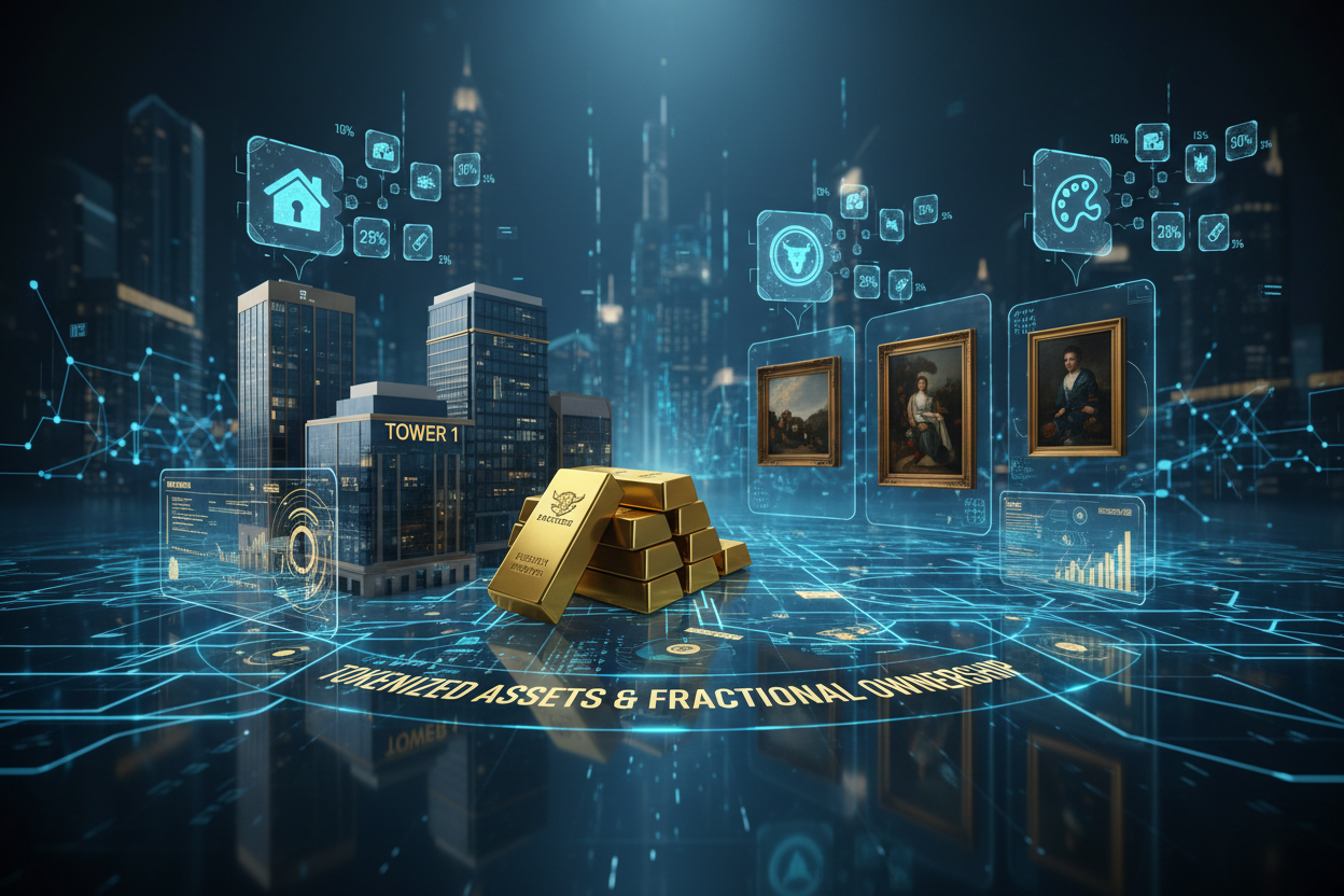 🔗 Tokenized Assets & Fractional Ownership