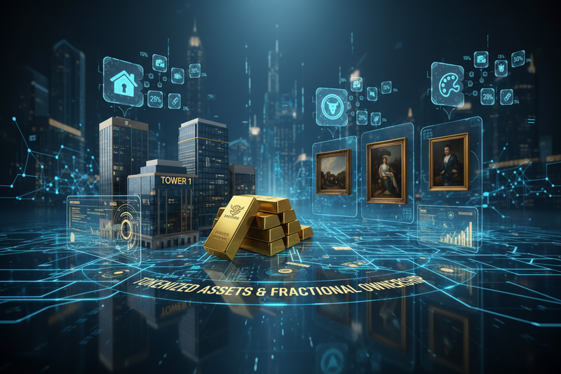 🔗 Tokenized Assets & Fractional Ownership