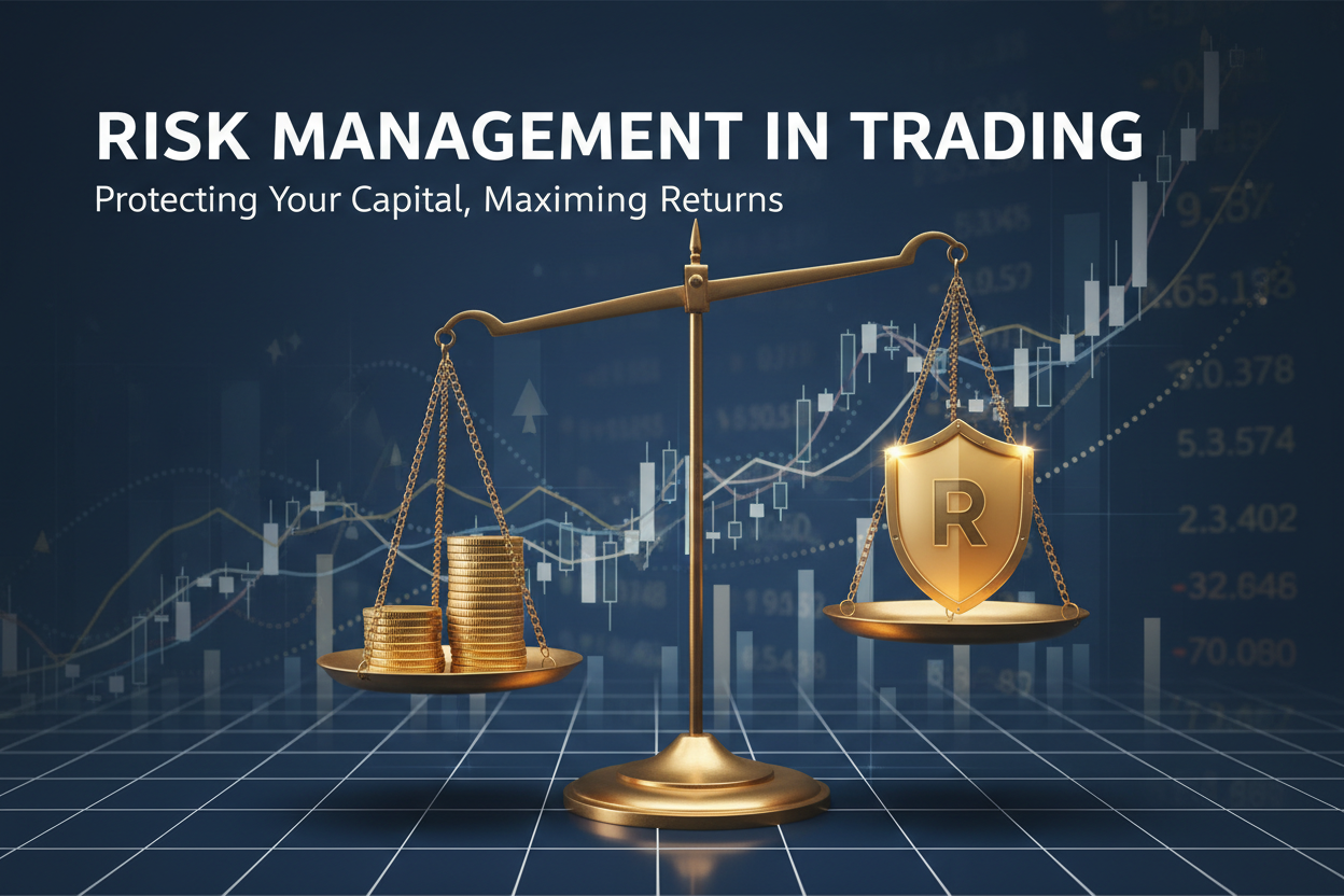 📉 Risk Management in Trading: Position Sizing, Maximum Loss Per Trade, Drawdown Control & Capital Protection