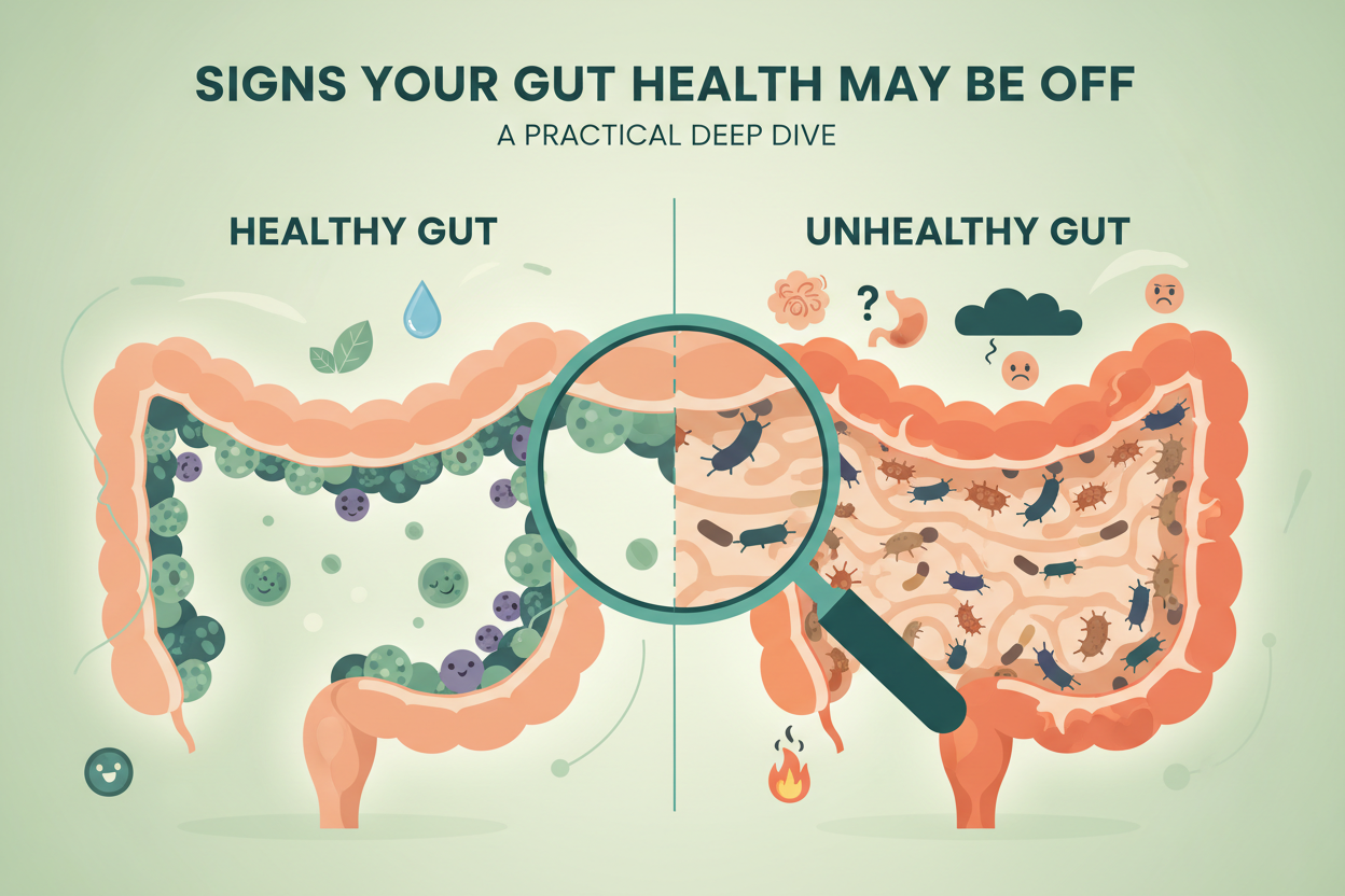 Signs Your Gut Health May Be Off: A Practical Deep Dive