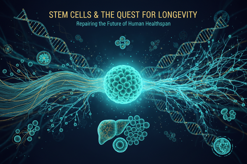 Stem Cells and Tissue Repair in Longevity Research