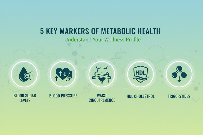 The 5 Key Markers of Metabolic Health