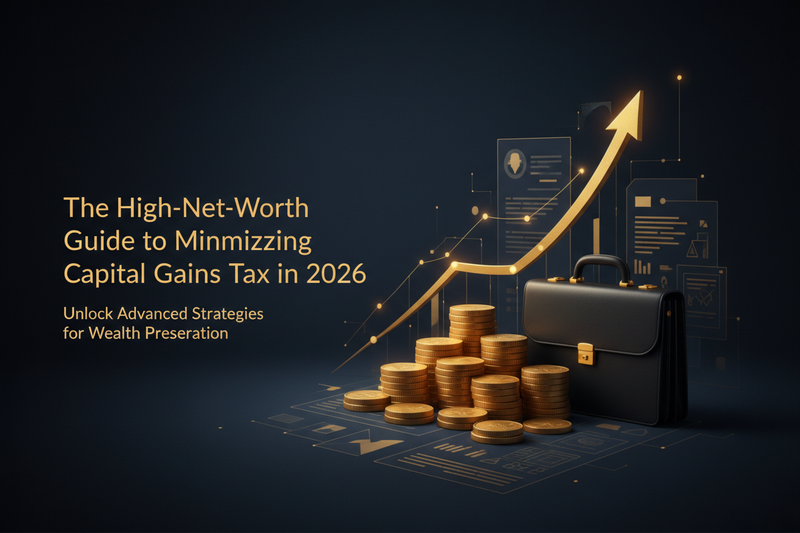 💰 The High-Net-Worth Guide to Minimizing Capital Gains Tax in 2026