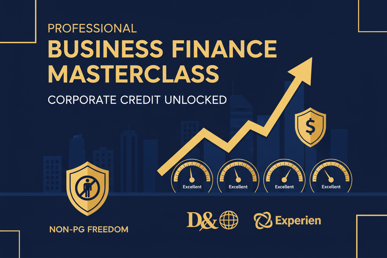 🏢 The Ultimate Masterclass: Building a D&B PAYDEX Score, Optimizing Experian Business Credit, and Securing Non-PG Corporate Credit