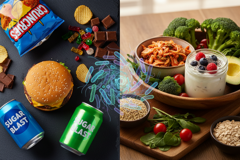 Ultra-Processed Foods and Gut Health: What They Do to Your Microbiome—and How to Cut Back Without Going Extreme